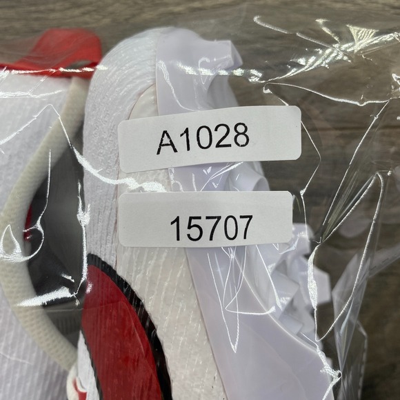 Nike Vapor Edge Speed 360 2 TB Football Cleats Mens Size 16 White Red FQ4045-102 main image 5